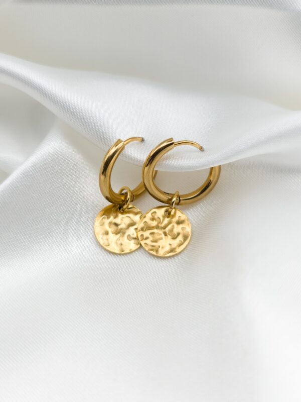 Alternative view of Oorbellen Coin Goud