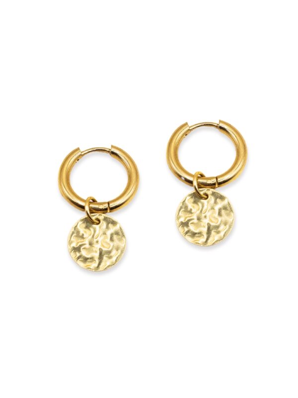 Oorbellen Coin Goud