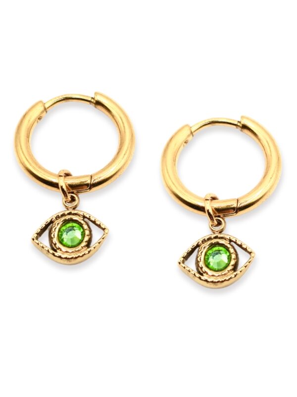 Oorbellen Mrs. Green Eye